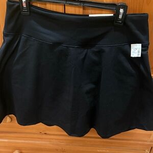 Maurices Black Skater Skirt